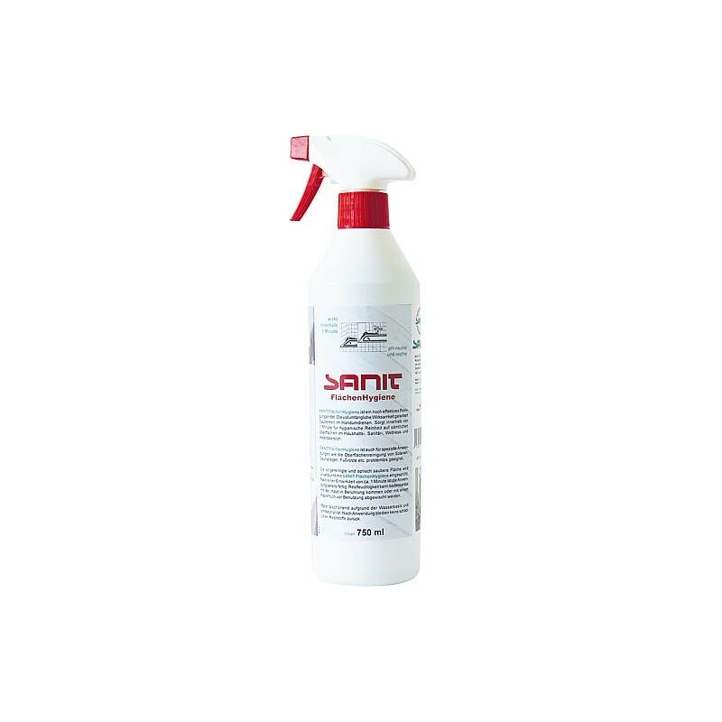 Sanit Chemie - sanit Nettoyant hygiène pour surfaces, bouteille 750ml