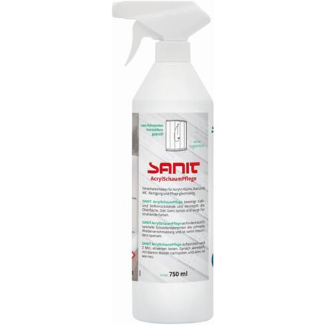 SANIT Nettoyant mousse acryl bouteille 750ml