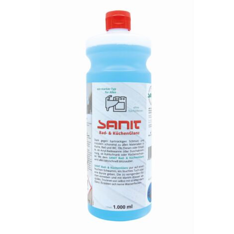 Sanit Reiniger Bad und Küchenglanz  3041  1000 ml Flasche