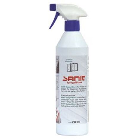 SANIT CHEMIE Sanit SpiegelBlank Reiniger 3046 750 ml, Flasche, für Fenster und Spiegel