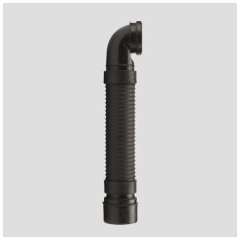 Sanit WC-Anschlussrohr 58938000000 flexibel, schwarz, DN 90/100