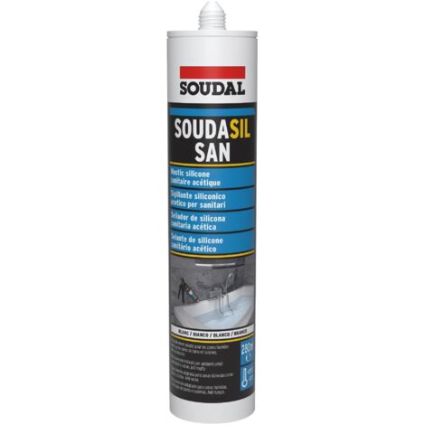 Sanitärsiliconpatrone weiß 280ml Soudal