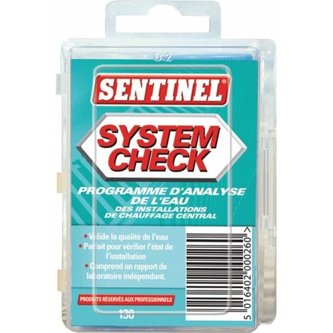 Sanitaire-Distribution – Analyse d'eau pour installations de chauffage – Évaluation qualité nettoyage et traitement – Enveloppe préaffranchie incluse