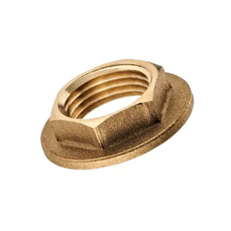 Sanitaire-Distribution – Raccord laiton contre-écrou à plateau 20x27 – Filetage plomberie 3/4'' – Connexion solide pour installations professionnelles