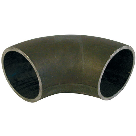 Sanitaire-Distribution – Coude acier noir à souder 3D 90 – Raccord tube sans soudure – Diamètre 26,9 mm – Pour installations sanitaires