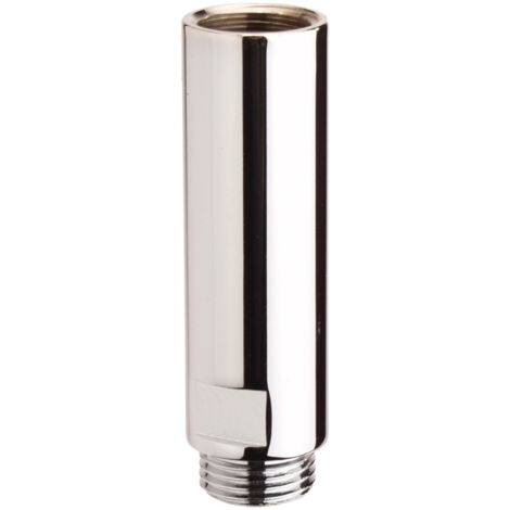Sanitaire-Distribution – Raccord de robinetterie 1/2'' en laiton brut – Longueur 100 mm – Fixation filetée pour plomberie – Applications professionnelles