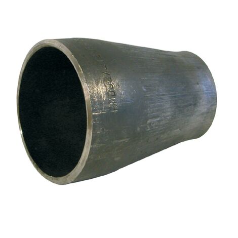 Sanitaire-Distribution – Réduction acier noir à souder 33,7 x 26,9 mm – Raccord pour plomberie – Fixation robuste – Applications sanitaires variées