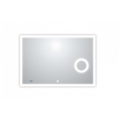 Sanitaire – Miroir simple de salle de bain 117 cm – Éclairage LED intégré 2037 lm – Température de couleur 6500 K – Consommation 20 W