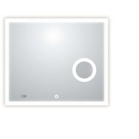 Sanitaire – Miroir simple de salle de bain 77 cm – Éclairage intégré 1512 lm – Température de couleur 6500 K – Consommation 15 W