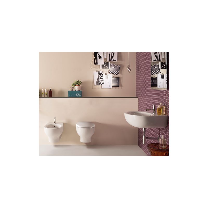 avec abattant Grace Globo Sanitaires WC suspendus avec bidet avec abattant Grace Globo Sanitaires WC suspendus avec bidet