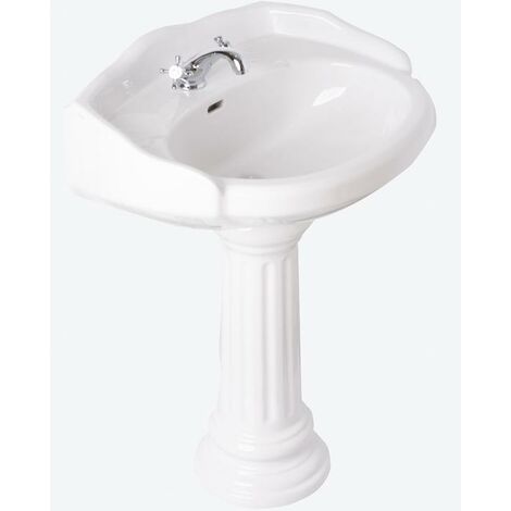 SANITANA GRECIA Lavabo Con Pedestal 65