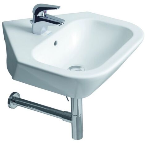 Sanitana Nex Lavamani Angolare Cm.50 Monoforo Bianco