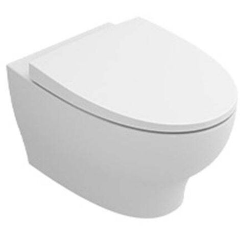 SANITANA POP ART Inodoro Rimless Suspendido Blanco Brillo - Asiento: Caida Normal - ref: S10203382100000+S80007562300001