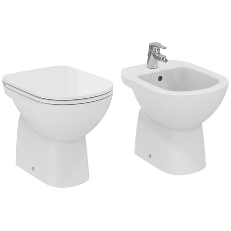 Wc Filo Parete Dolomite.Sanitari A Terra Distanziati Da Parete Dolomite Gemma 2 Wc Bidet E Sedile Gemma2 Terra Dist St