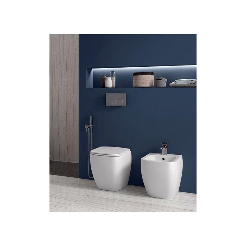 Sanitari Filo Muro Metropolitan Rak Ceramics Wc, Bidet, Copriwater ...