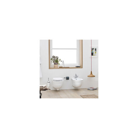 Sanitari Hermitage sospesi cm. 55x36 con sedile softclose bianco
