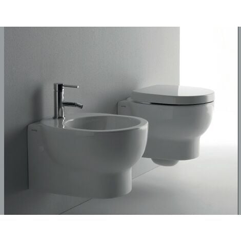 Sanitari M2 mini sospesi salvaspazio cm. 46x36 con sedile