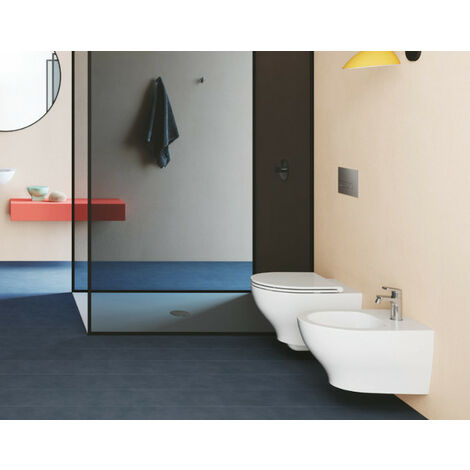 Sanitari Pratica sospesi cm. 53x35,5 con sedile softclose di