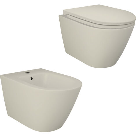 COPRIWATER LEGNO BEIGE Copri WC Sedile per Bagno Coprivaso Tavoletta 43,3 x  37 EUR 25,09 - PicClick IT