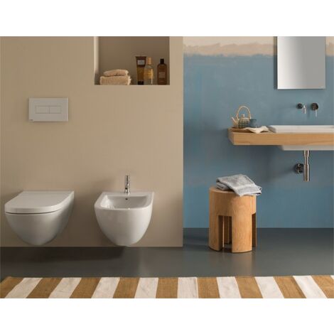 Sanitari Stockholm sospesi cm. 51x37 con sedile softclose di