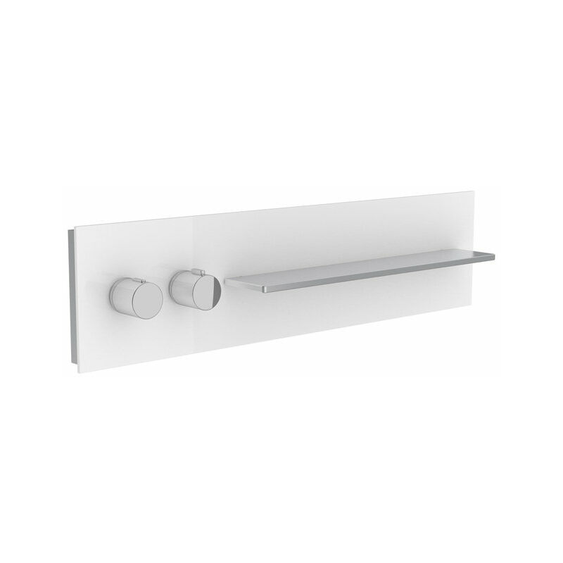 

Keuco Gmbh&co.kg - Sanitarios Keuco 56161, repisa de ducha y bañera con mezclador termostático DN 20, asas a la izquierda, color: antracita,