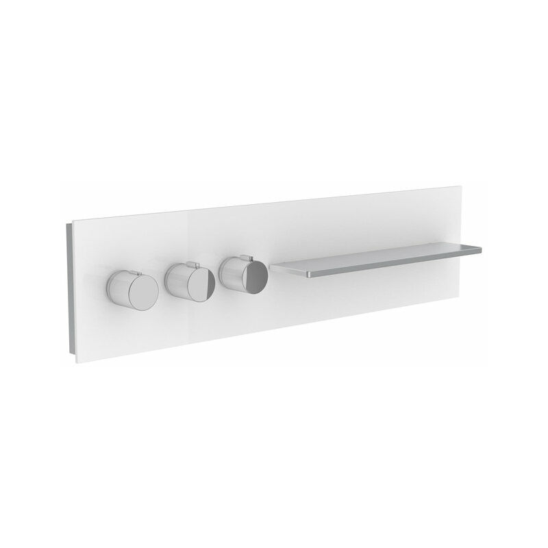 

Keuco Gmbh&co.kg - Sanitarios Keuco 56163, mampara de ducha y bañera con mezclador termostático DN 20, asas a la izquierda, color: Blanco, claro