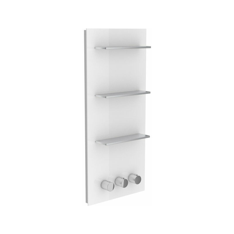 

Keuco Gmbh&co.kg - Sanitarios Keuco, 56166, repisa de ducha con mezclador termostático DN 20, asas a la derecha, color: Vidrio Blanco - 56166013002