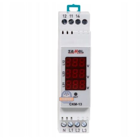Sanitas Détecteur de phase CKM-13 - Blanc - Protection contre anomalies - Affichage numérique