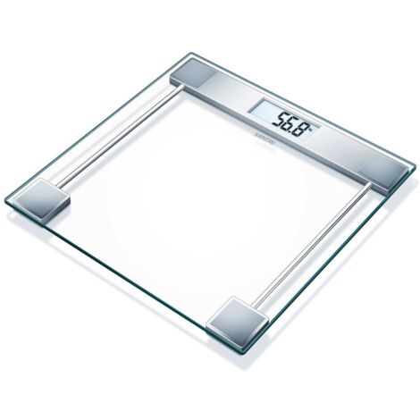Sanitas SGS 06 Personenwaage digital Wägebereich (max.)=150 kg Glas, Ebony Black