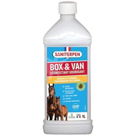 Saniterpen Box Van 1l Désinfectant Désodorisant Puissant Pour Habitats Animaux - Cofra