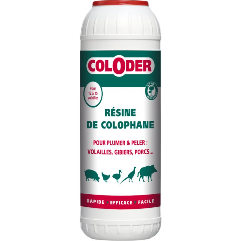 Action Pin Kolophoniumharz Coloder 600g Zum Rupfen Von Geflügel Und Wild - Saniterpen