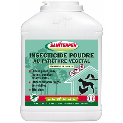 Saniterpen insecticide environnement animal poudre 250g