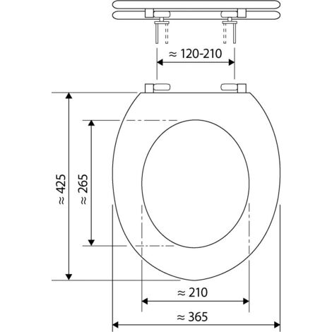 Sanitop-Wingenroth 40524 9 - Sedile per WC, motivo: mare, trasparente, 40528 7