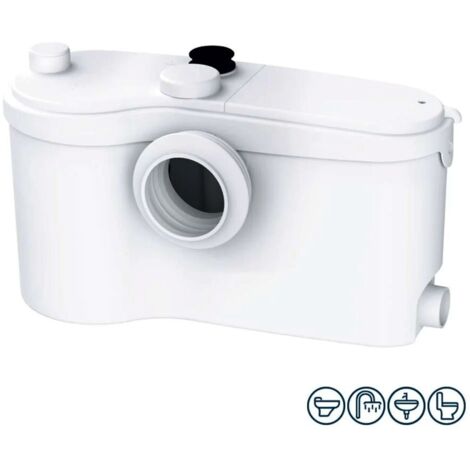 Sanitrit SANIBEST PRO scarico WC + doccia + lavabo + bidet SBPRO