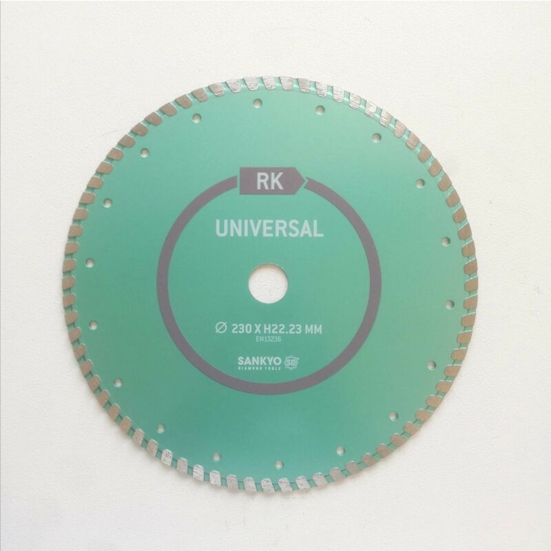 Image of Sankyo disco diamantato rk universale da 230mm per edilizia