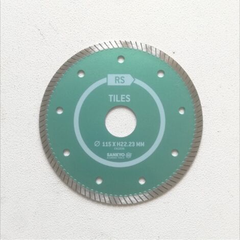 Sankyo disco diamantato rs universale da 115mm per taglio piastrelle