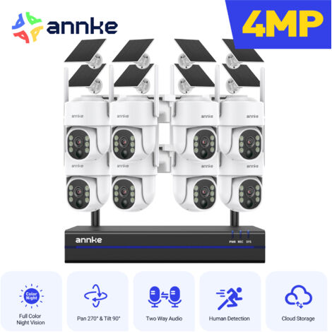 SANNCE 5MP Smart IR Night Vision Network Bullet POE Camera with Smart IR LED
