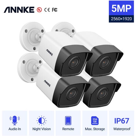 sannce 8 channel 1080p outdoor cctv camera system