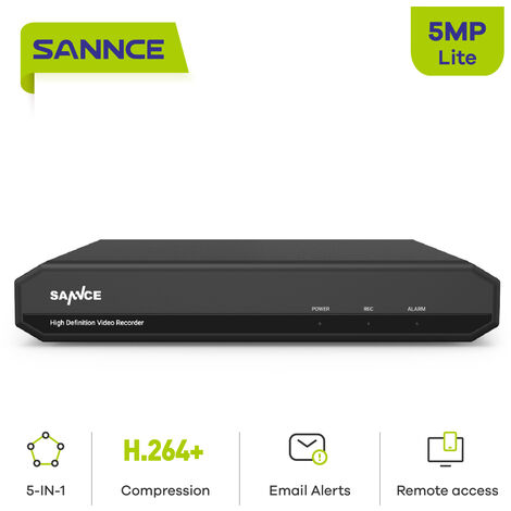 SANNCE Enregistreur DVR 1080P