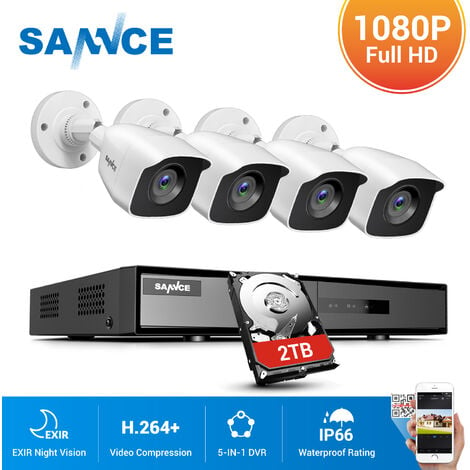 Kit de vidéosurveillance ANNKE 16CH Système de sécurité vidéo réseau Super HD PoE 5MP 16 caméras style A