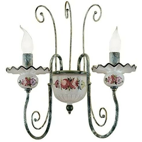 SANREMO C411, Wandleuchte Applique in Ceramica, Ferroluce