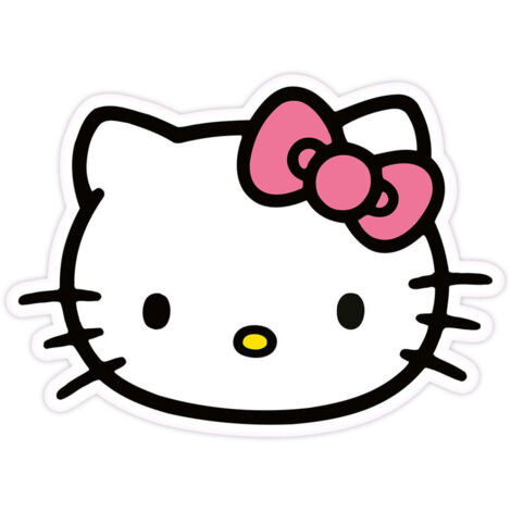 SANRIO OREILLER HELLO KITTY FACE 36 CM HERDING