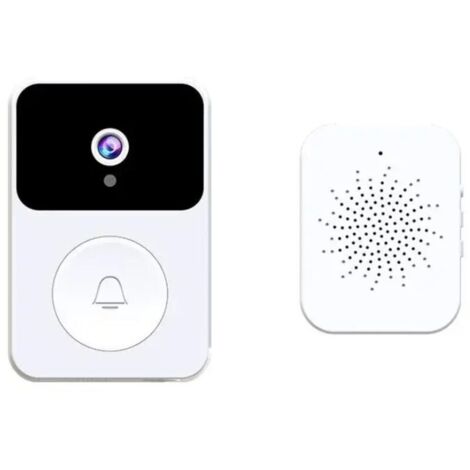 Sans fil Smart X9 HD 1080P vidéo sonnette caméra nuit interphone visuel sonnette IR alarme caméras de sécurité stockage en