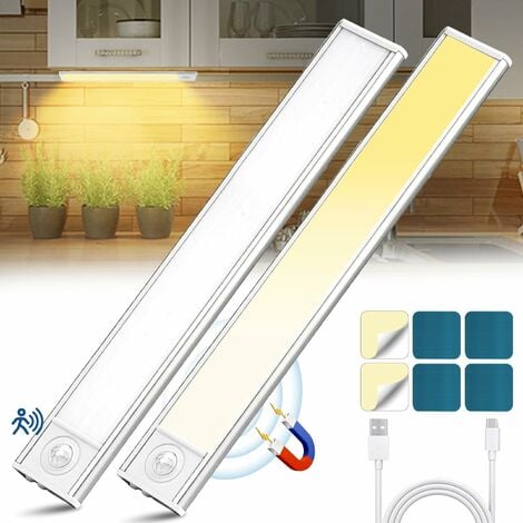 Lampe LED Vitrine Sans Fil - 1600mAh Lampe Placard LED