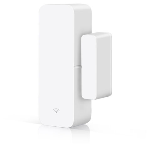 sans Fil WiFi Capteur de Porte Fenêtr Intelligent, Télécommande Low Energy Alarme Maison Compatible avec Alexa,