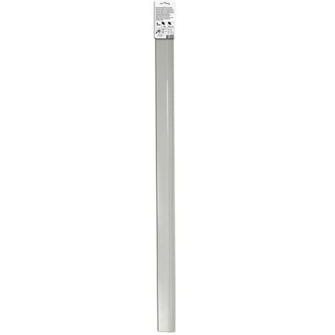 SANS MARQUE Bas de porte adhésif bavette, L. 100 cm blanc