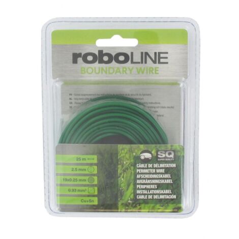 SANS MARQUE Cable d'installation peripherique 25m pour robots tondeuses