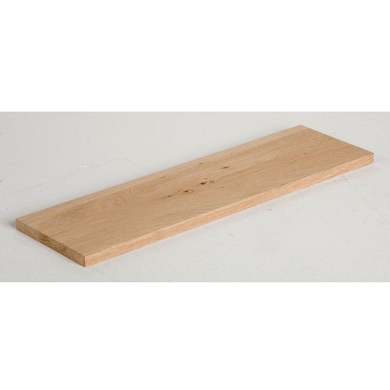 Etagère murale chêne, L.60 x P.18 cm Ep.18 mm - Sans Marque