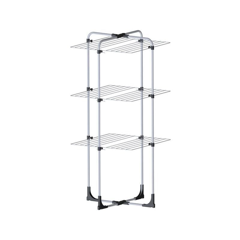 SANS MARQUE Etendoir tour blanc, 20 m