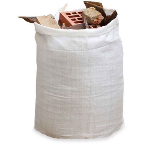 SANS MARQUE Lot de 5 sacs à gravats, 70 litres